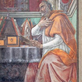 Saint Augustin par Boticelli
