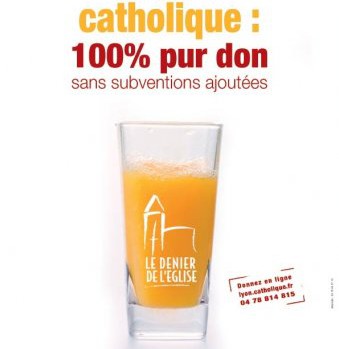 Affiche campagne denier de l'Eglise Lyon 2009