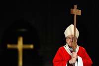 Cardinal Lustiger et croix