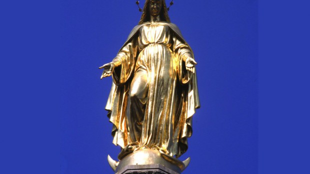 Colonne de la Vierge, Zagreb, Croatie, Europe