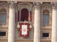 Pape au balcon