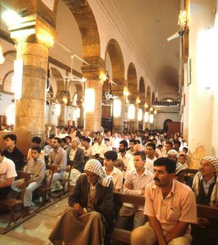 messe pour des chrétiens d'Irak