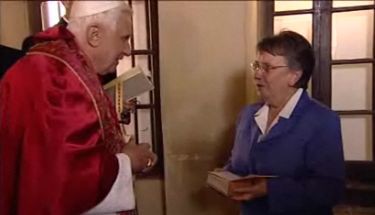 Lourdes : Benoit XVI au cachot de Bernadette