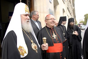 Visite du patriarche de Moscou 'Alexis II