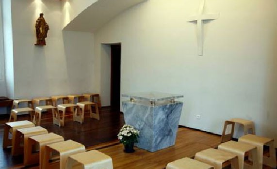 Oratoire de l'hopital à Lourdes