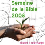 Affiche Semaine de la Bible 2008