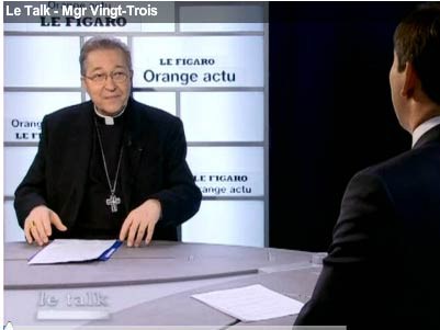 Le Talk - Orange - Le Figaro, Mgr Vingt-Trois